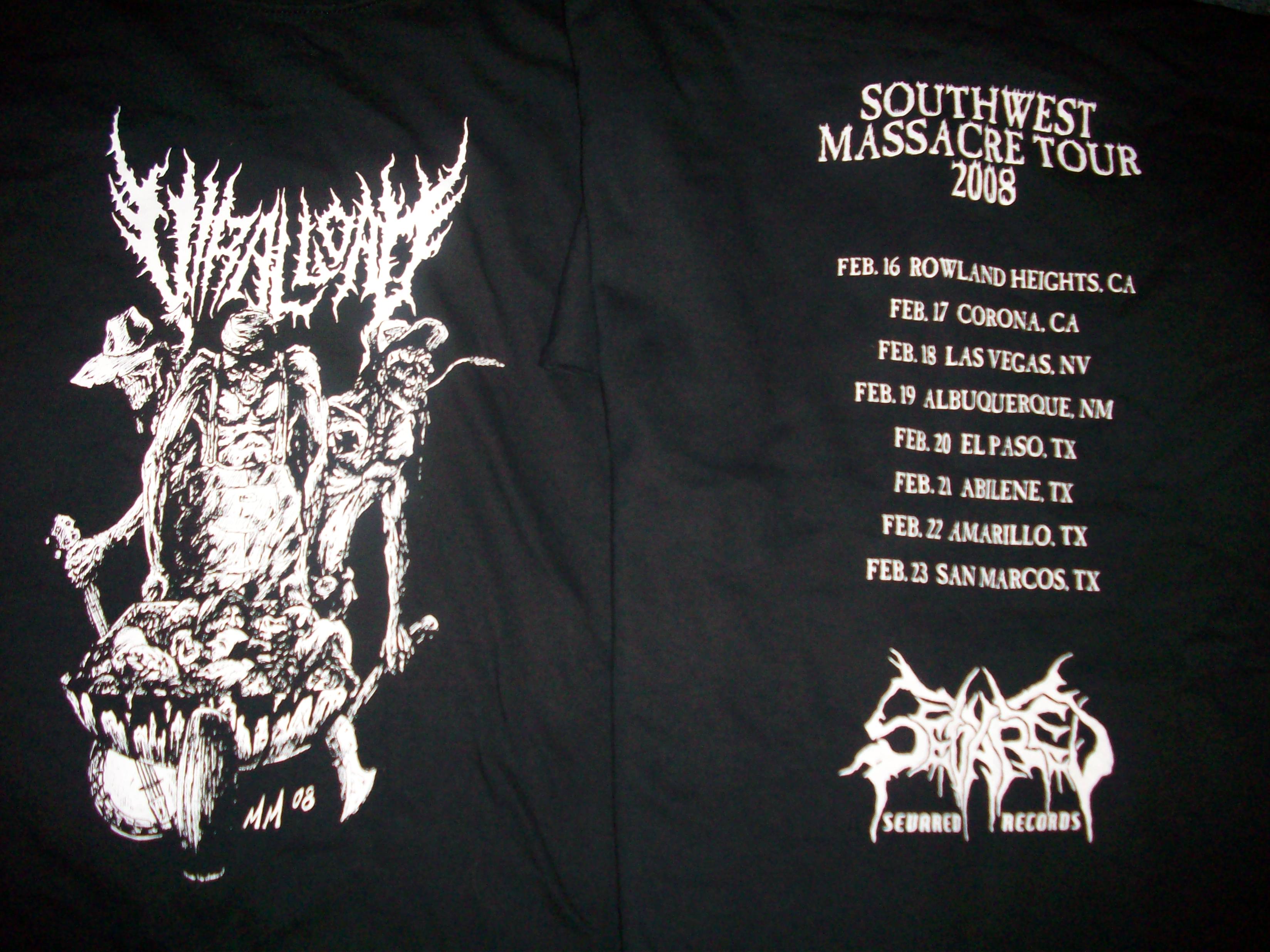VIRAL LOAD- Mike Majewski Tour Art 2008 SMALL on Sevared Rec.