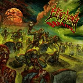 Eat The Living- Braaiiins CD on Kitchen Vomit Rec.