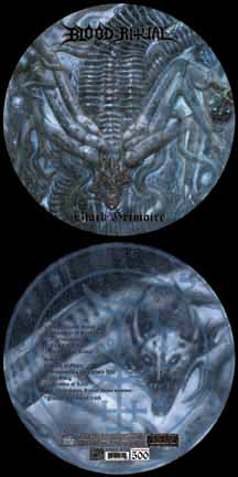 Blood Ritual- Black Grimoire 12" PIC DISC VINYL on Moribund Rec.