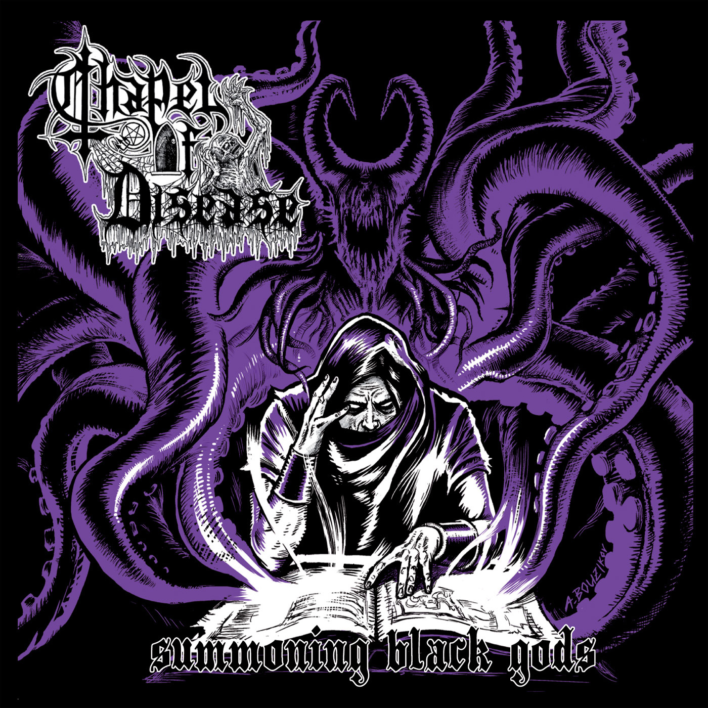 Chapel Of Disease- Summoning Black Gods CD on F.D.A. Rekotz