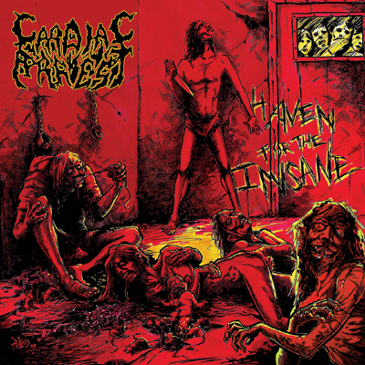 Cardiac Arrest- Haven For The Insane CD / DVD on Ibexmoon Rec.