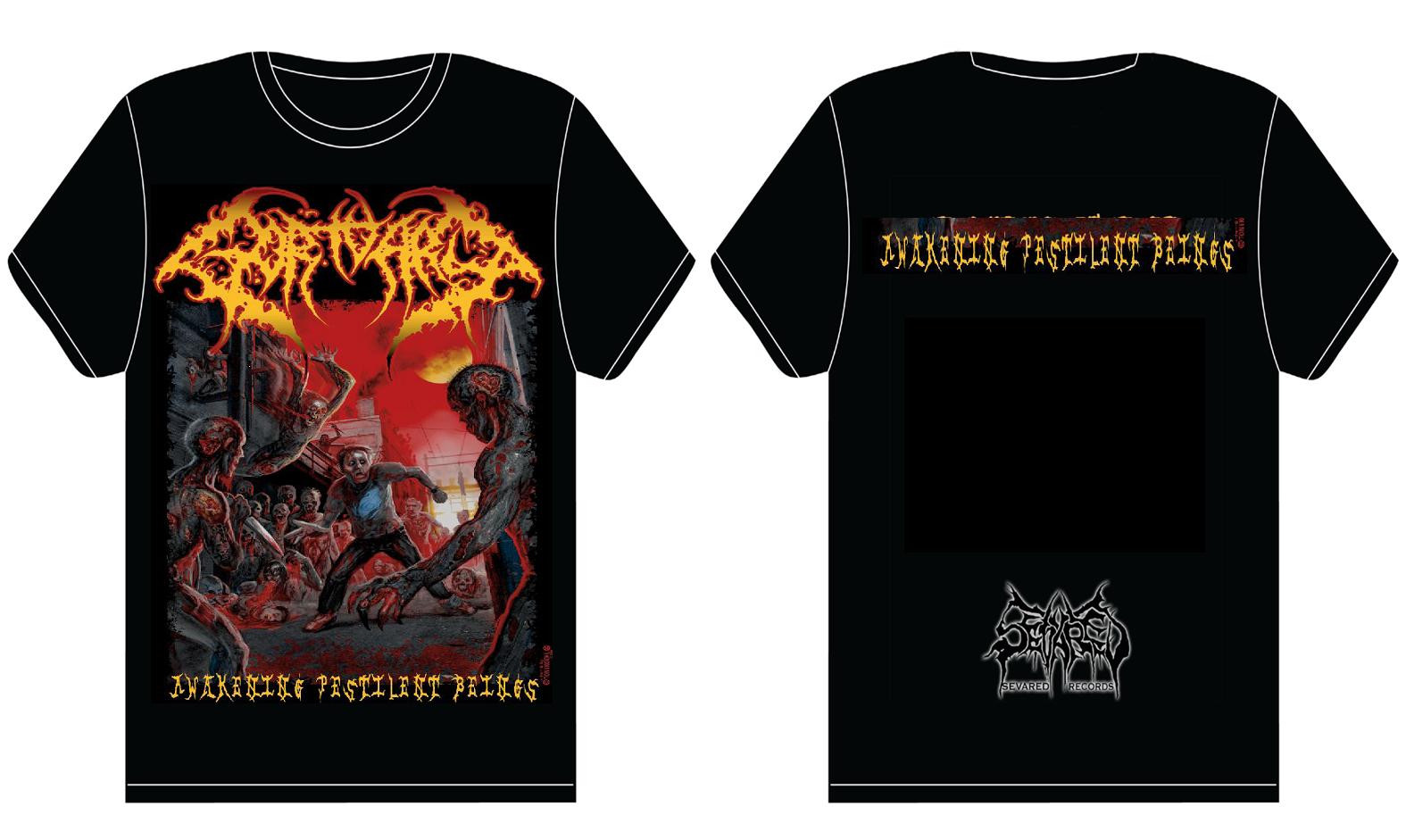 GORTUARY- Awakening Pestilent T-SHIRT LARGE