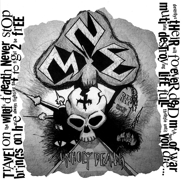 NME- Unholy Death / Machine Of War DOUBLE CD on Dark Descent