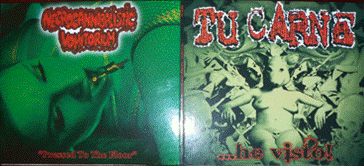 Tu Carne / Necrocannibalistic Vomitorium- Split DIGI-CD