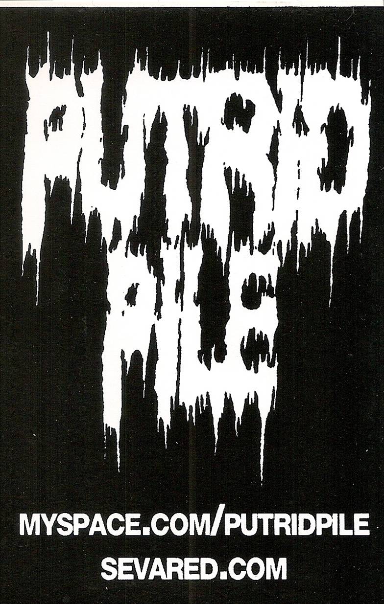 PUTRID PILE- Logo Sticker