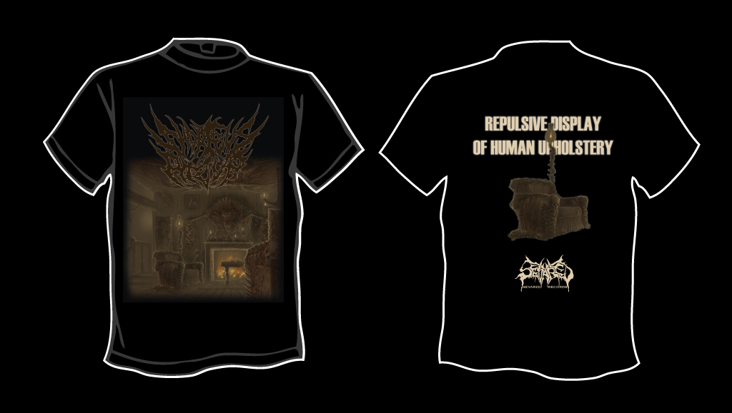 SHORT BUS PILE UP- Repulsive T-SHIRT SMALL