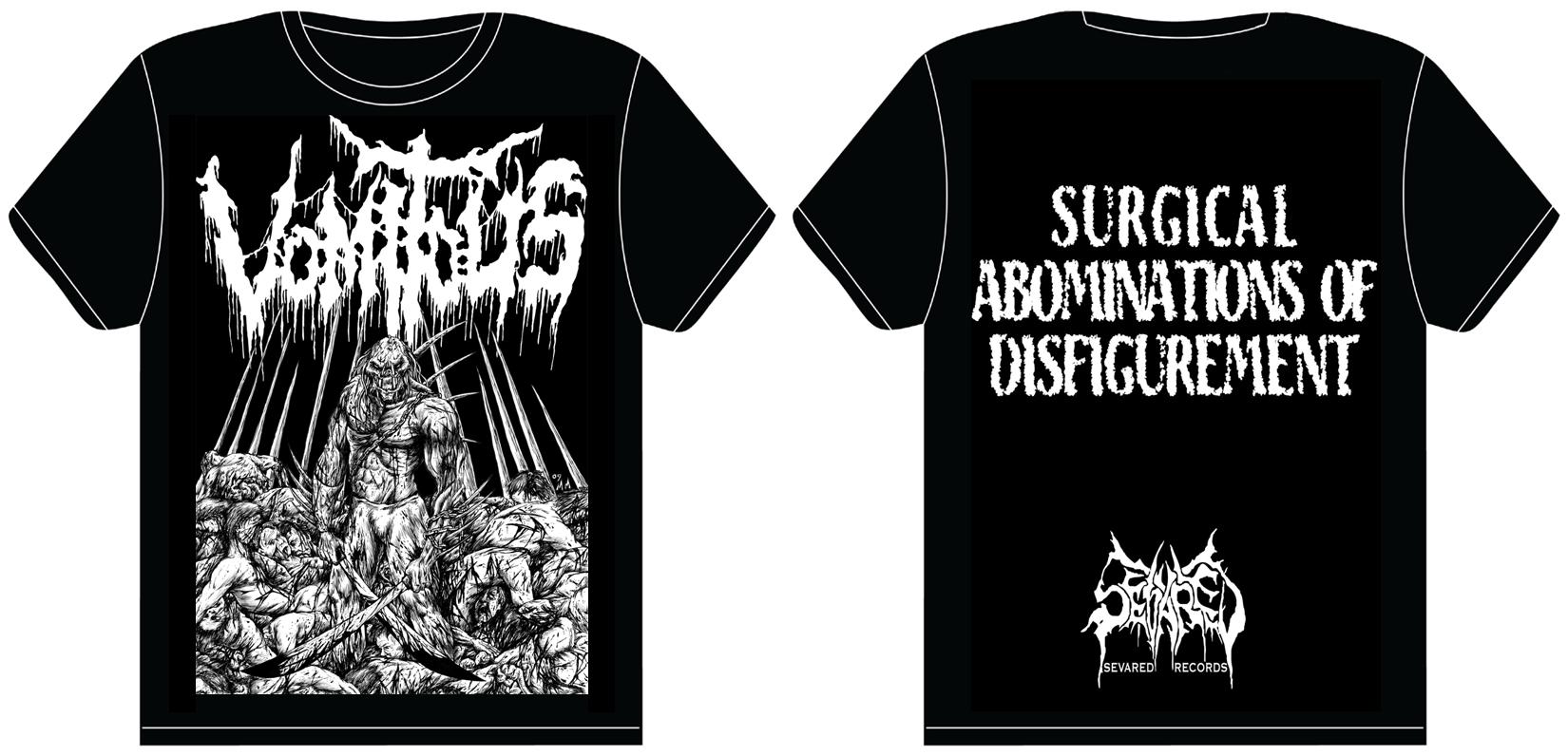 VOMITOUS- Surgical Abominations T-SHIRT LARGE