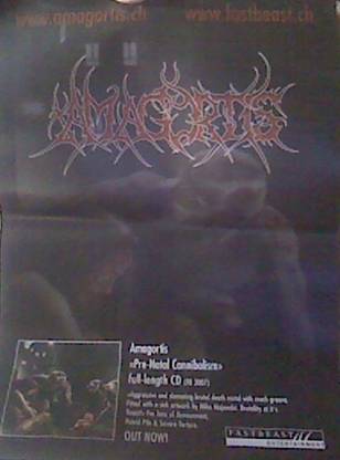 Amagortis- Pre Natal Cannabalism POSTER
