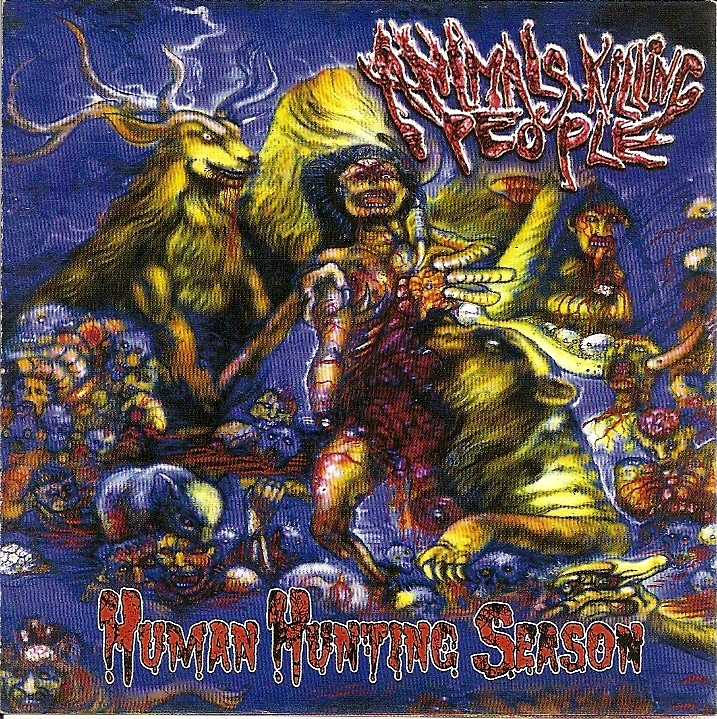 Animals Killing People- Human Hunting.. Re-Issue CD on Goregiast