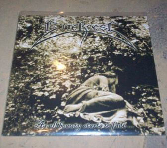 Bitterness- As All Beauty Starts To Fade 10" LP VINYL