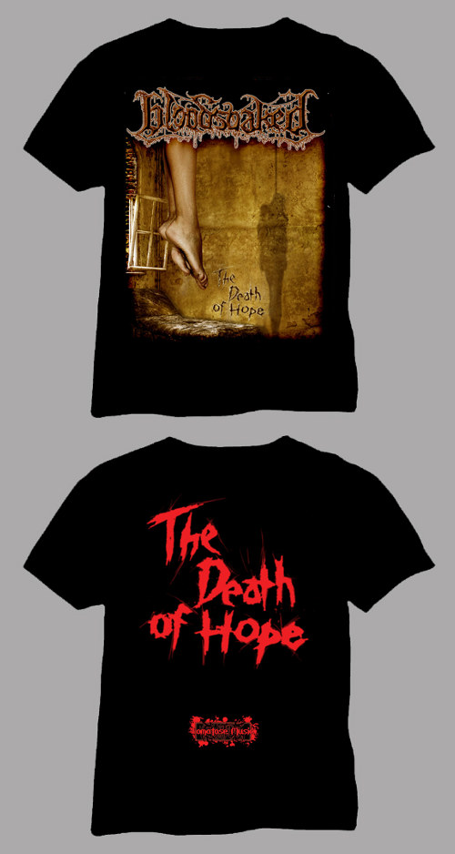 BLOODSOAKED- The Death Of Hope T-SHIRT LARGE