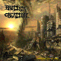 BRUTISH CREATION- Celebration Of War CD on Going Postal Rec.