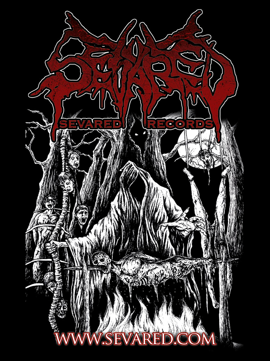 SEVARED RECORDS- Brutal Summoning STICKER