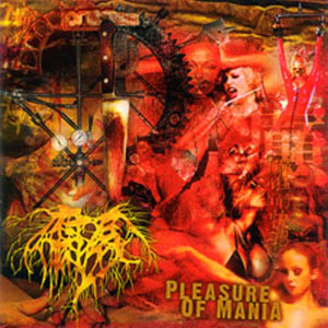 Cankered Corpse- Pleasure Of Mania CD on Mort Productions
