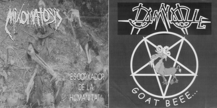 Damnable / Mixomatosis- Split 7" EP VINYL