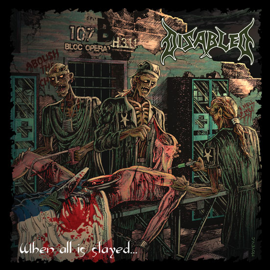 Disabled- When All is Slayed DISCOGRAPHY DOUBLE CD on A.D.L.M. R