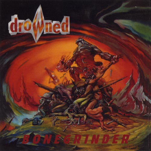 Drowned- Bonegrinder CD on Cogumelo Rec.