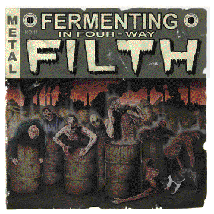 FERMENTING IN 5-WAY FILTH- Down from the Wound, Cumbeast.. Split