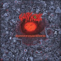 GLORY HOLE- Infestation Of Evilized Deformities CD on United Und
