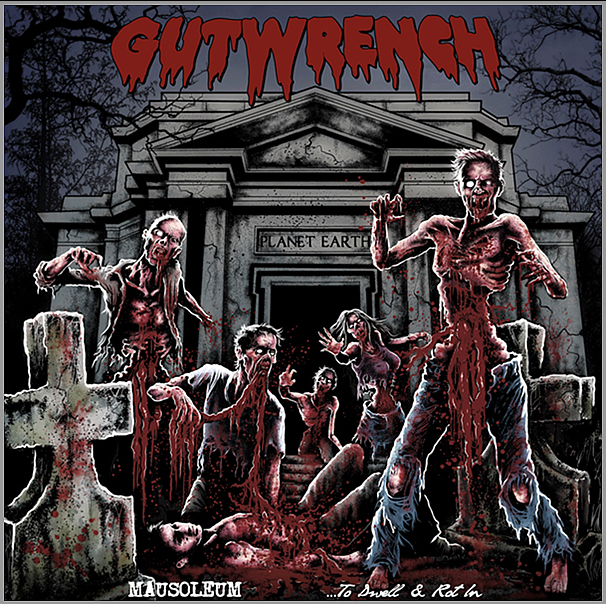 Gutwrench- Mausoleum ..To Dwell & Rot In CD on Razorback Rec.
