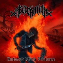 HELLCANNON- Infected With Vi*lence CD on Butchered Records