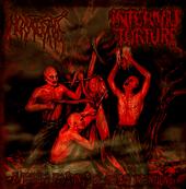 Incarcerate / Internal Torture- Butchered Feastings.. Split CD o