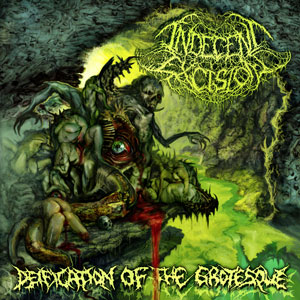 Indecent Excision- Deification Of The Grotesque CD on Grindethic