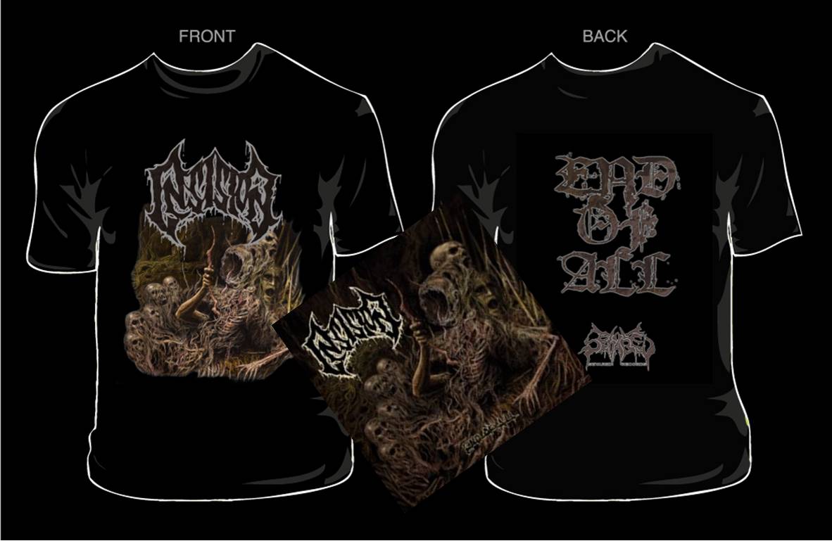 INSISION- End Of All CD / T-SHIRT PACKAGE X-LARGE