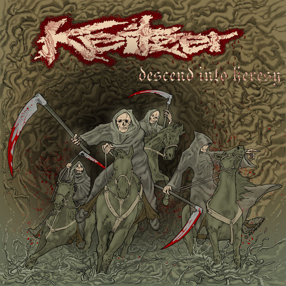 Keitzer- Descend Into Heresy CD on FDA Rekotz