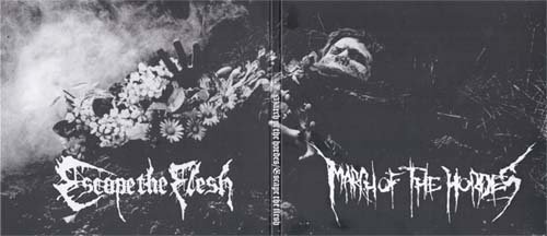 March Of The Hordes / Escape The Flesh- Split DIGI-MCD