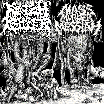 Mass Murder Messiah / Krotch Ripper- Split Promo