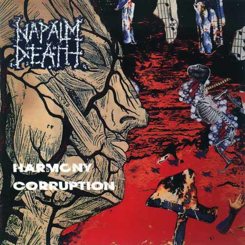 Napalm Death- Harmony Corruption CD on Earache Rec.