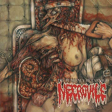 Necrovile- The Pungency Of Carnage CD on United Guttural Rec.