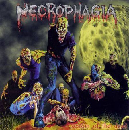 Necrophagia- Season Of The Dead CD on Red Stream Rec.