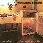 Sanitys Dawn- Mangled In The Meatgrinder CD on Shreded Rec.