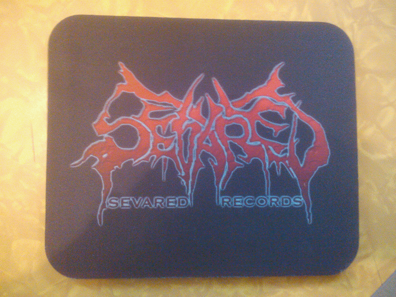 SEVARED RECORDS- Logo MOUSEPAD