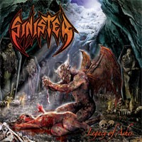 Sinister- Legacy Of Ashes 12" LP VINYL on Hammerheart Records
