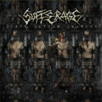 Sufferage- Death Nation Anarchy CD on Remission Rec.