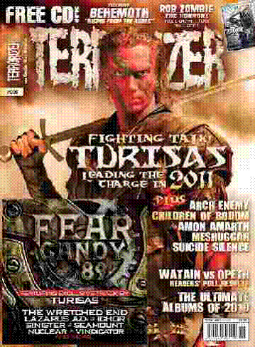 TERRORIZER MAGAZINE (UK)- 1 Year Subscription (13 ISSUES)