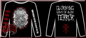VOMITOUS- Glorifying Gods.. LONGSLEEVE T-SHIRT LARGE