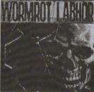 Wormrot / I Abhor- Split CD on Scrotum Jus Rec.