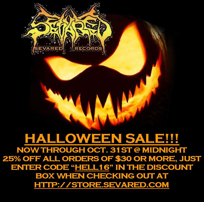 HALLOWEEN SALE 25% OFF ALL ORDERS OF $30 OR MORE!!!
