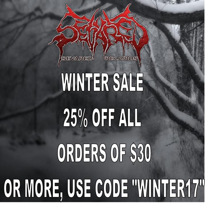 WINTER SALE 25% OFF ALL ORDERS OF $30.00 OR MORE!!!