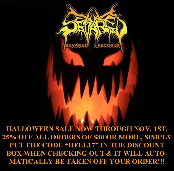 HALLOWEEN SALE ON NOW, 25% OFF ALL ORDERS OF $30 OR MORE!!