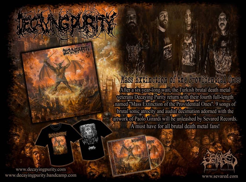 DECAYING PURITY- CD & T-SHIRT PACKAGE DEALS PRE-ORDERS ARE UP NOW!!