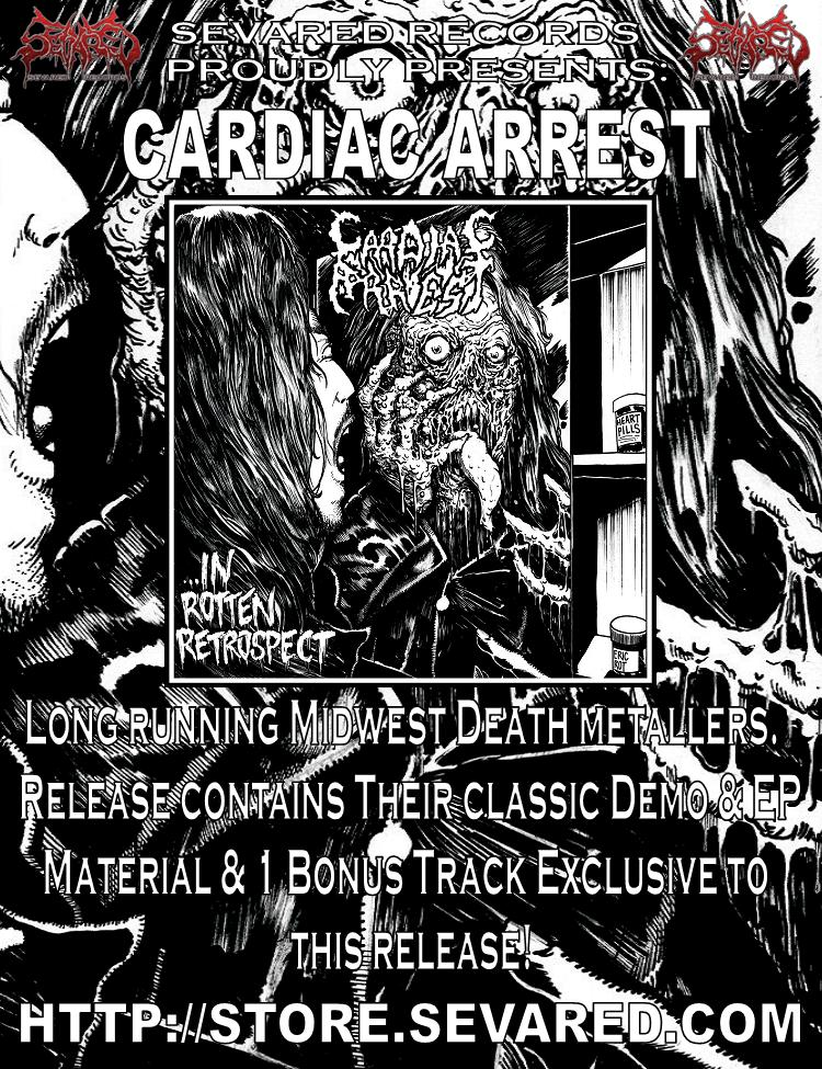 CARDIAC ARREST- …In Rotten Retrospect CD OUT NOW!!!!