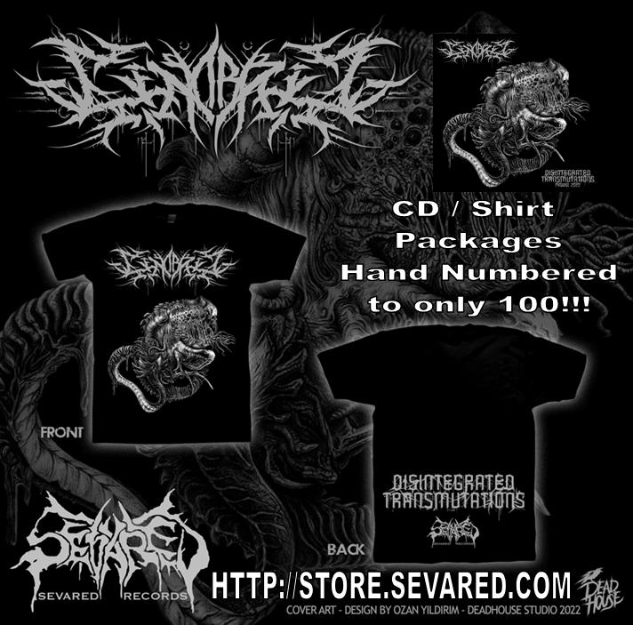 GENORBIT- Disintegrated Transmutations CD/T-SHIRT Package out now!!  Hand numbered to only 100 copies!!!